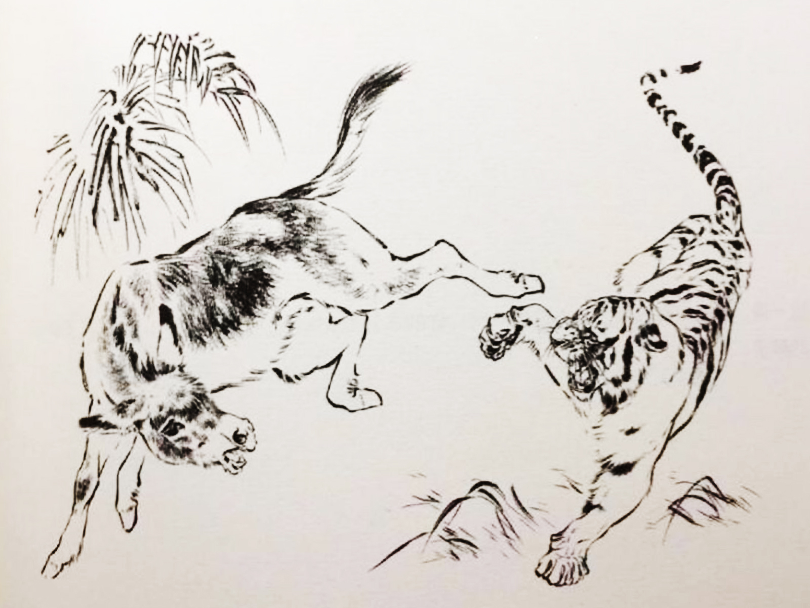 黔驢技窮的故事插畫